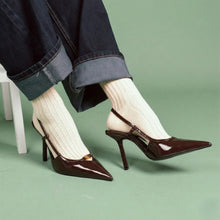 Chaussettes côtelées 36/40 - Beige