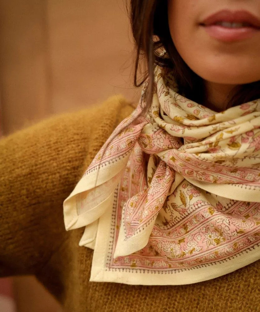 Foulard - Belize Rose Poudré