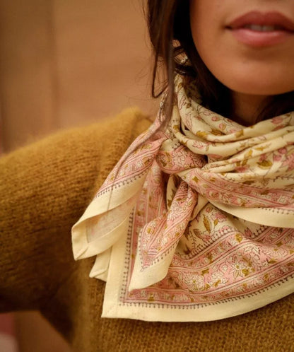 Foulard - Belize Rose Poudré