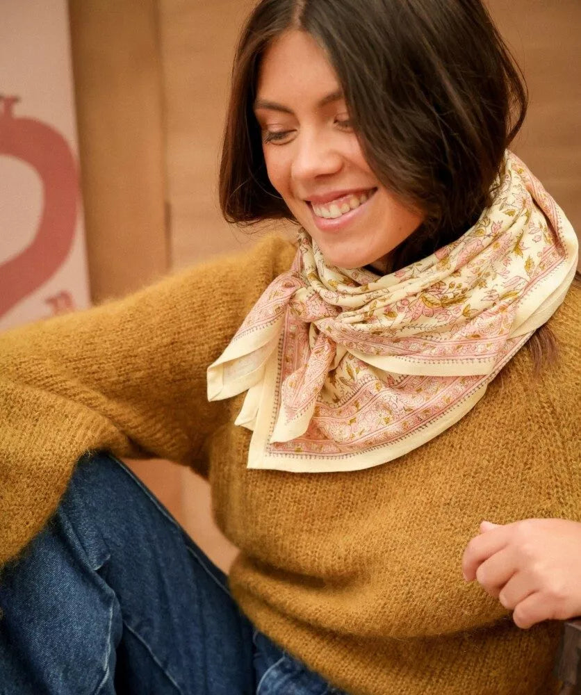 Foulard - Belize Rose Poudré