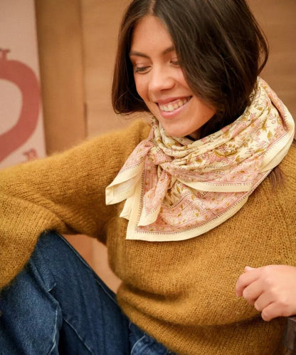 Foulard - Belize Rose Poudré
