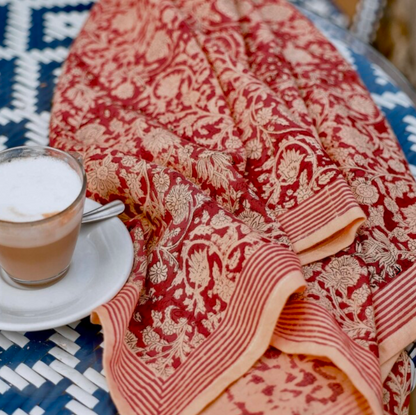 Foulard - Anjali cerise