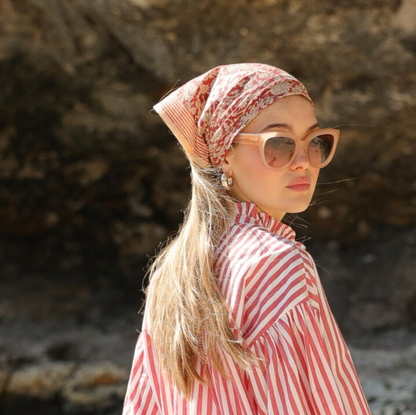 Petit foulard - Anjali cerise