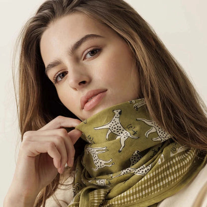 big-foulard-latika-pongo khaki