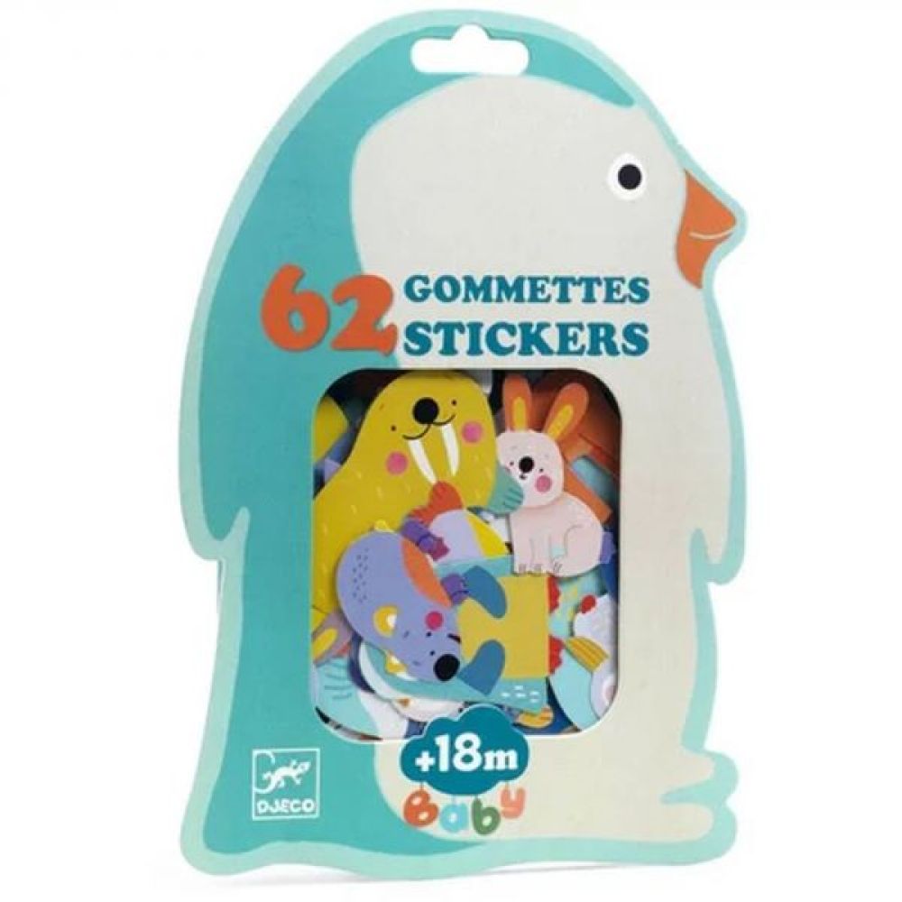 Gommettes Animaux de la banquise – Djeco