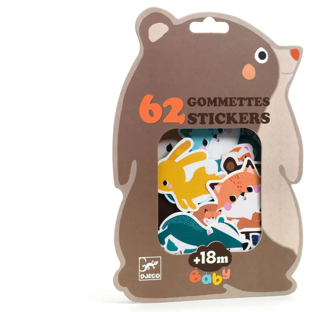 Gommettes Animaux de la forêt – Djeco