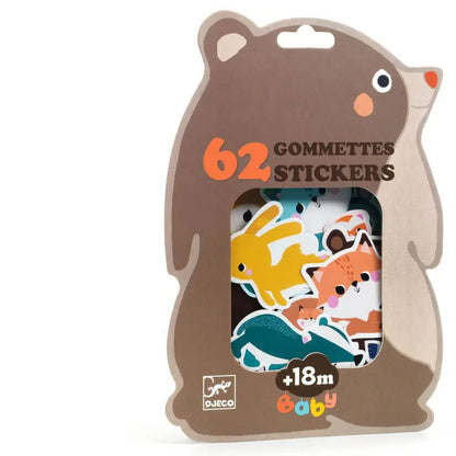 Gommettes Animaux de la forêt – Djeco