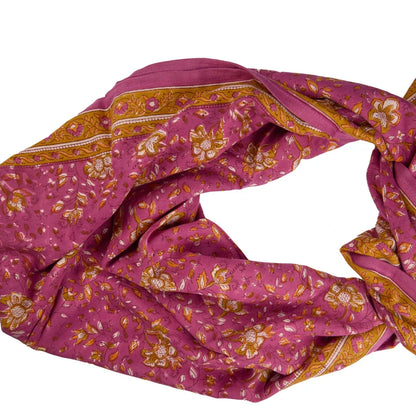 bindi foulard folk story pink