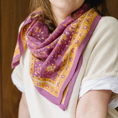 bindi foulard folk story pink