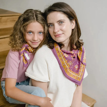 bindi petit foulard folk story pink