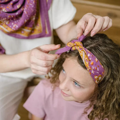 bindi petit foulard folk story pink