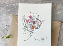 Carte - Bonne fête fleurs