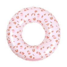 bouée léopard rose 55cm swim essentials