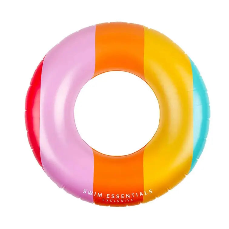 bouée multicolore 90 cm swim essentials