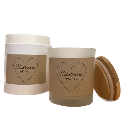 Bougie Noix de coco - Maitresse en or