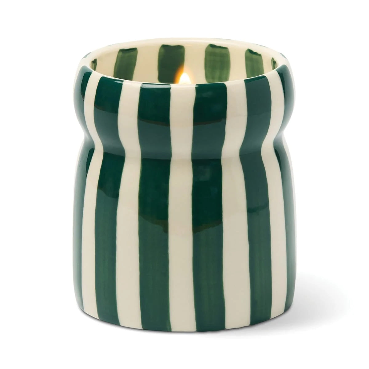 bougie rayée verte isla fresca gentlemen's hardware