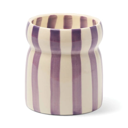 bougie rayée violette Waikiki waters gentlemen's hardware