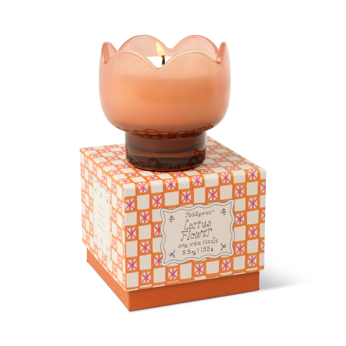 bougie tulipe cactus flower gentlemen's hardware