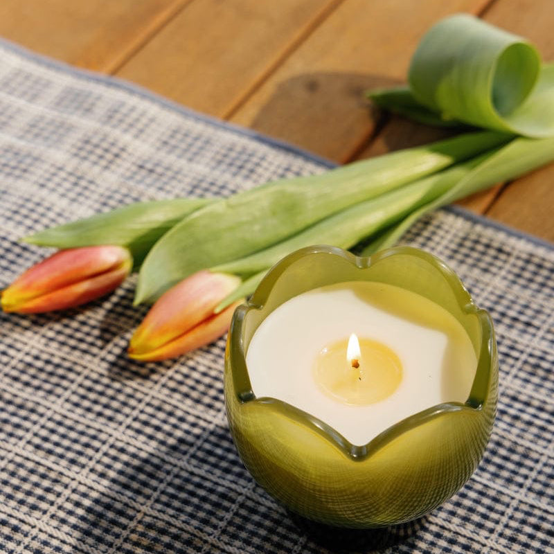bougie tulipe verbena & lemongrass gentlemen's hardware