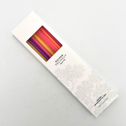 Coffret bougies de fête  - Dolce vita