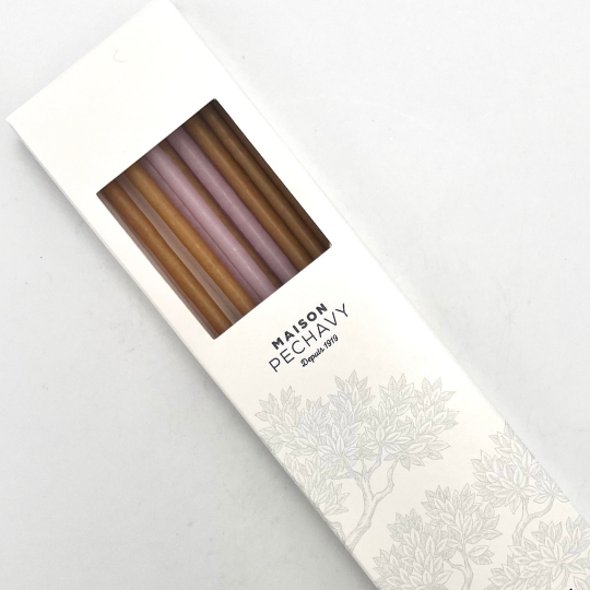 Coffret 20 bougies de fête - Nude Parme