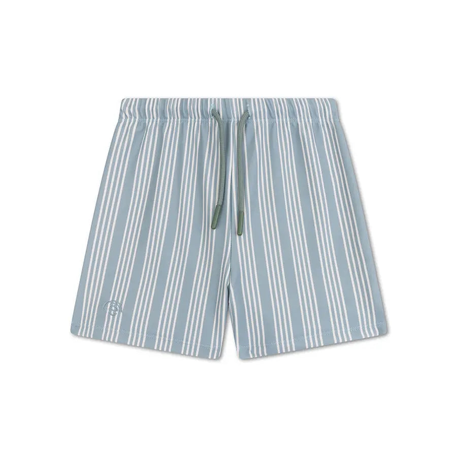 boxer de bain rayures vertes 110 116 cm swim essentials