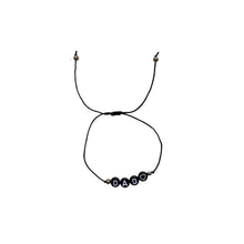 Bracelet DAD ♥ - Noir écriture blanche