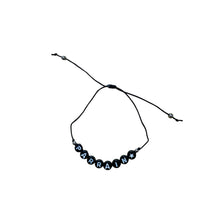 Bracelet PARRAIN - Noir écriture blanche