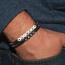 Bracelet DAD - Perles hématites