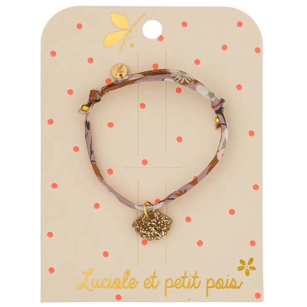 bracelet enfant coquillage t  luciole et petit pois
