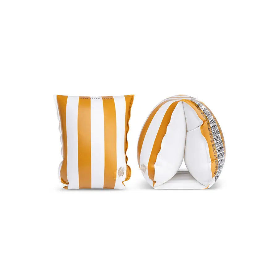 brassards rayures marrons swim essentials