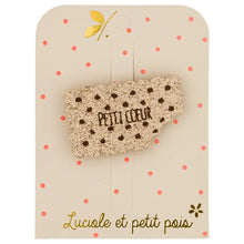 broche cookie luciole et petit pois