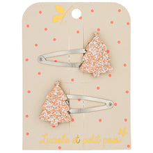 Duo de barrettes - Sapins multi