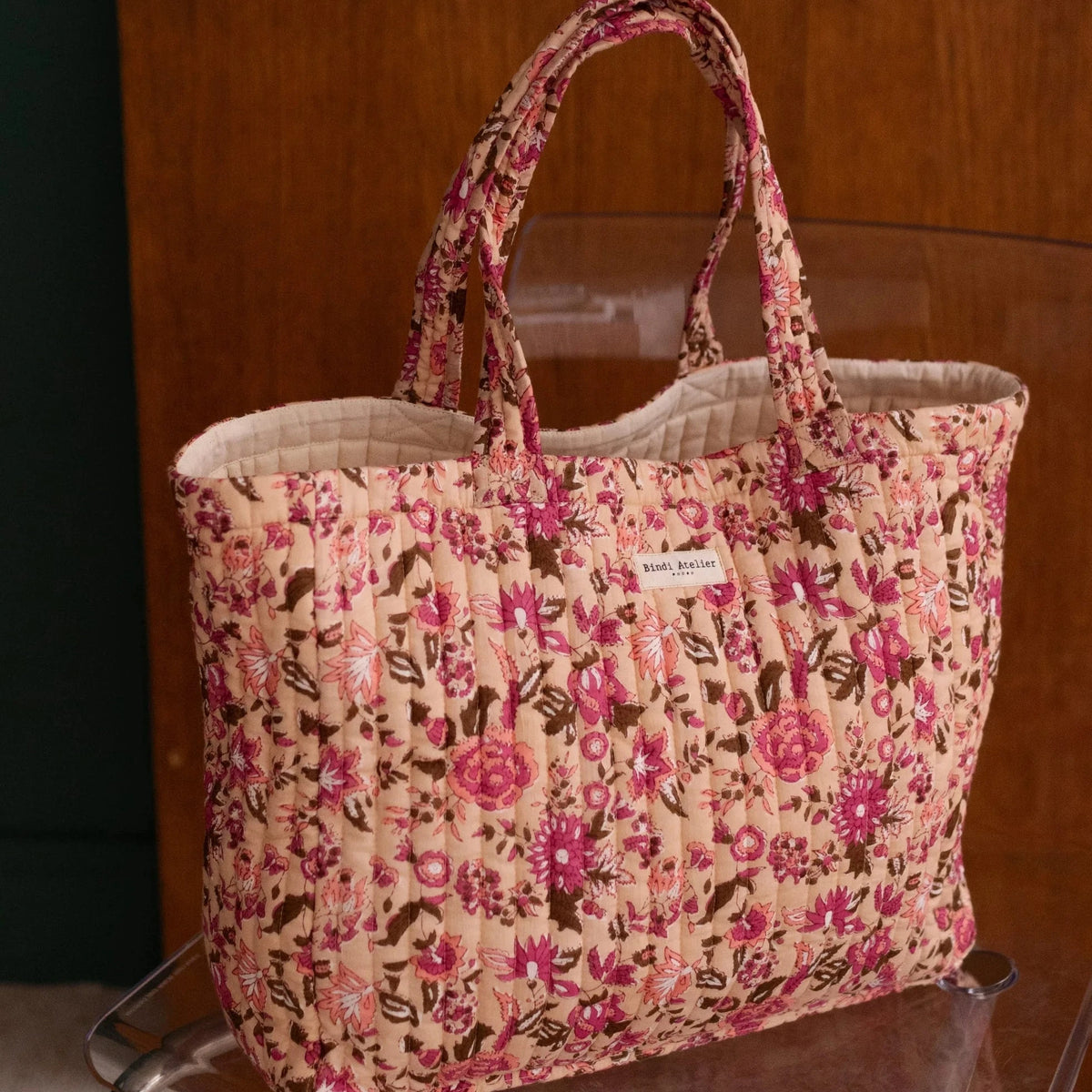 cabas Goa pink bindi atelier