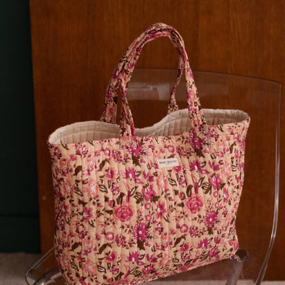 cabas Goa pink bindi atelier