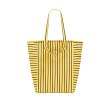 cabas elisabeth rayures tennis bambou 