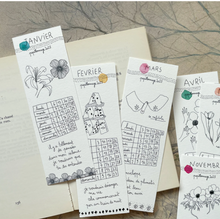 Le calendrier marque-pages 2025