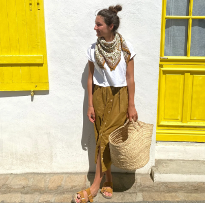 Foulard - Caramel beurre salé