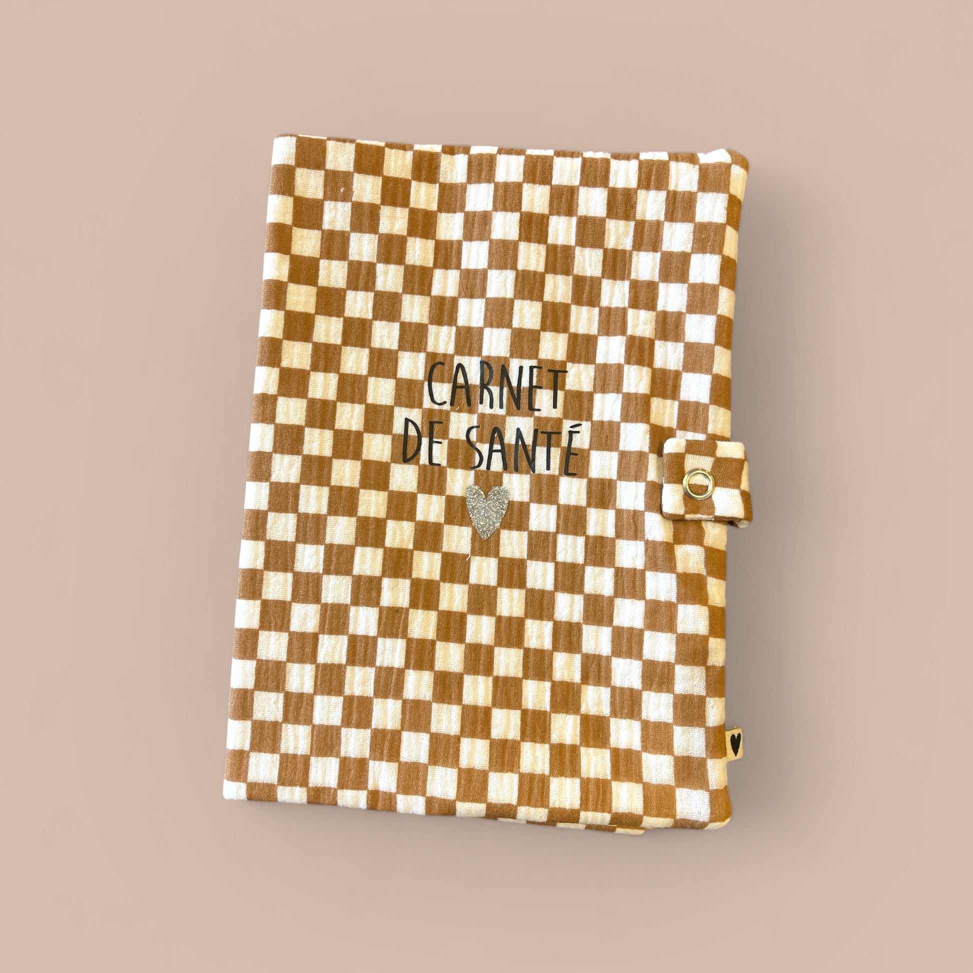 Protège carnet de santé - Damier