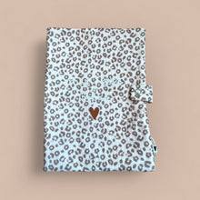 Protège carnet de santé léopard - Mes petits bobos