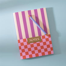 Carnet - Carreaux & rayures