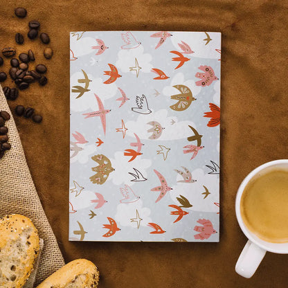 Carnet A5 à lignes - Oiseaux