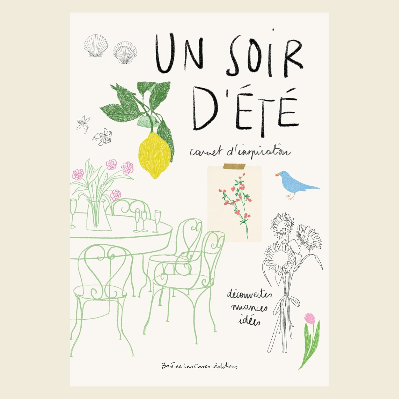 carnet d'inspiration un soir d'été zoé de las cases