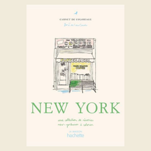 carnet de coloriage New York zoé de las cases