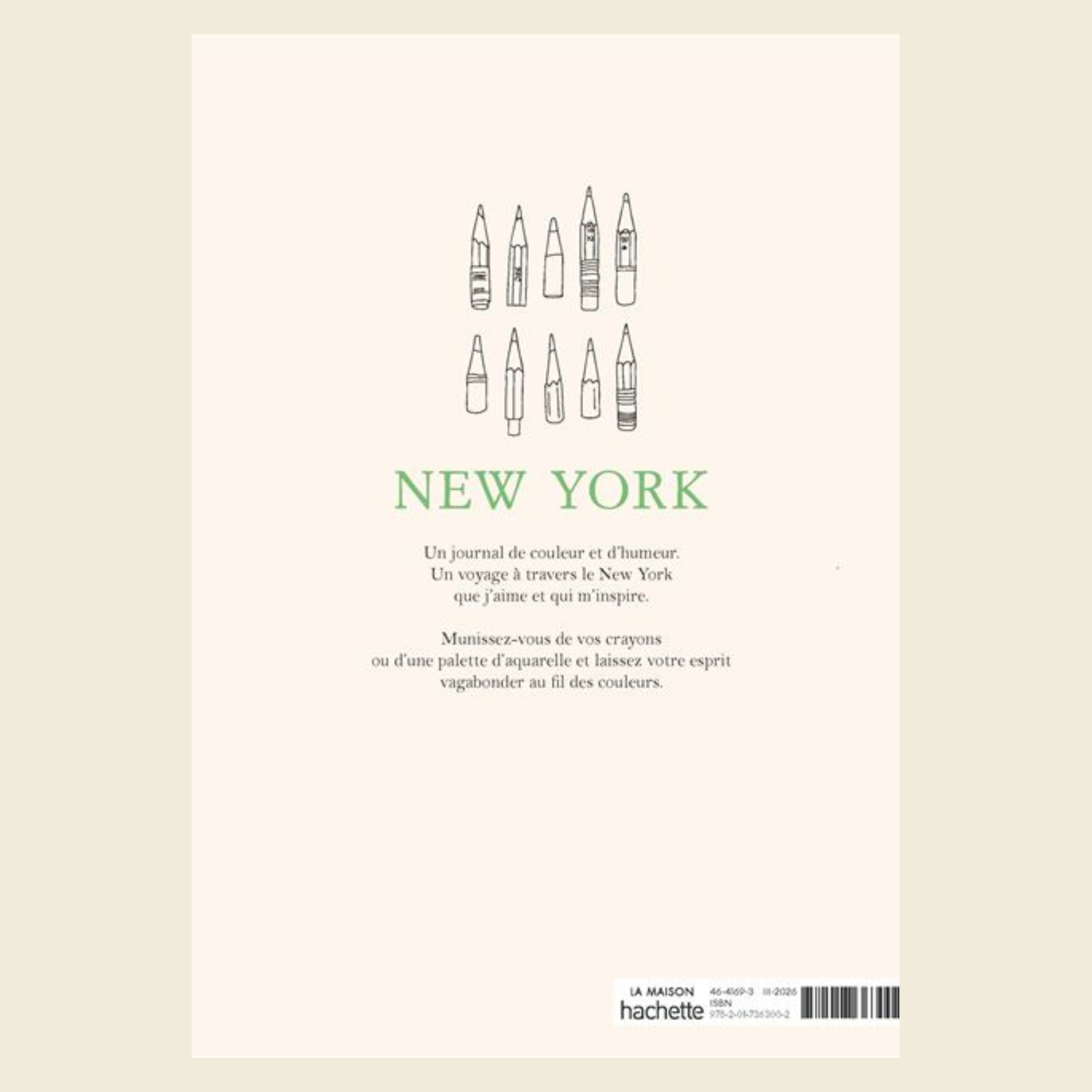 carnet de coloriage New York zoé de las cases