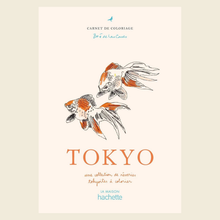 carnet de coloriages Tokyo zoé de las cases