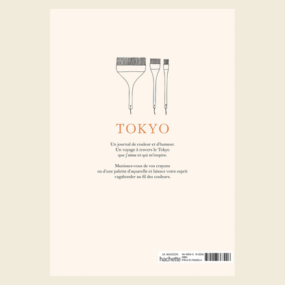 carnet de coloriages Tokyo zoé de las cases