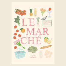 carnet de stickers et coloriage le marché zoé de las cases