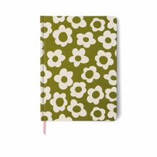 carnet journal fleuri vert gentlemen's hardware