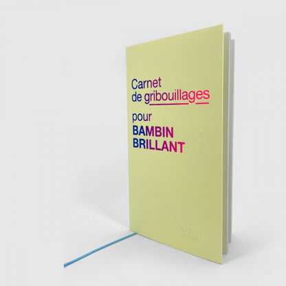 Carnet de gribouillages pour BAMBIN BRILLANT